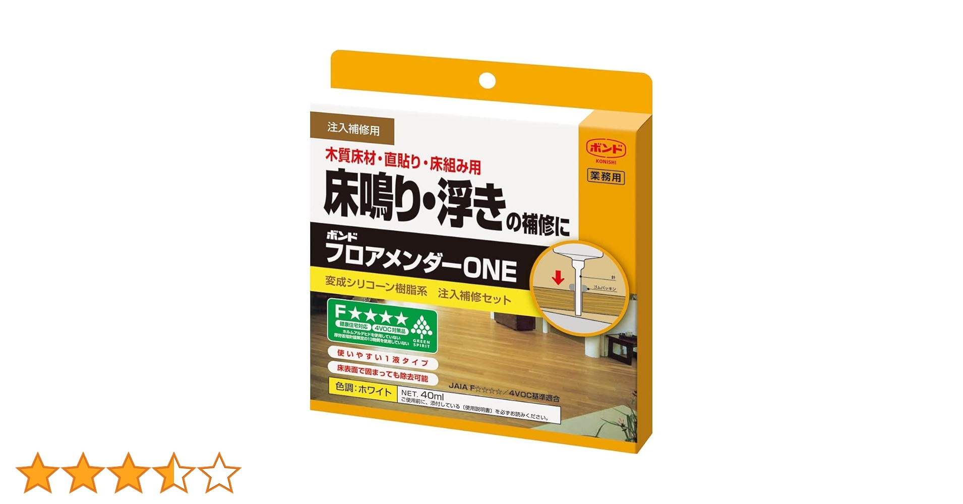 Amazon.co.jp: コニシ(KONISHI) ボンド フロアメンダーONE 40ml #05940